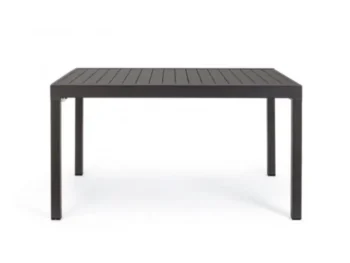 Raztegljiva miza PELAGIUS 135-270X90 antracit, izdelek je izdelan iz kakovostnega aluminija, prašno barvanega s poliestrskim premazom, ki zagotavlja sodoben