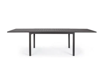 Raztegljiva miza PELAGIUS 135-270X90 antracit, izdelek je izdelan iz kakovostnega aluminija, prašno barvanega s poliestrskim premazom, ki zagotavlja sodoben