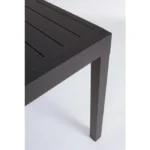 Raztegljiva miza PELAGIUS 135-270X90 antracit, izdelek je izdelan iz kakovostnega aluminija, prašno barvanega s poliestrskim premazom, ki zagotavlja sodoben