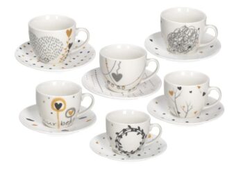 SET SKODELIC IN LONČKOV TOGNANA 6 DELNI IRIS GOLDY 200 ML