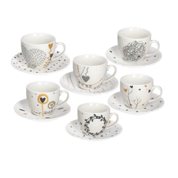 SET SKODELIC IN LONČKOV TOGNANA 6 DELNI IRIS GOLDY 200 ML