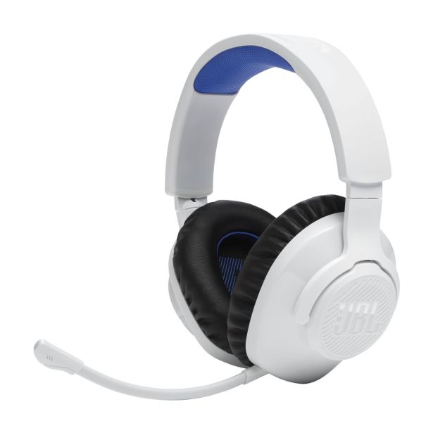 SLUŠALKE JBL QUANTUM 360P BELA-MODRA