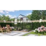 STEKLEN RASTLINJAK VITAVIA DIANA 5000 ESG 3 MM, ČRNA – crna