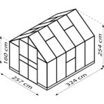 STEKLEN RASTLINJAK VITAVIA OLYMP 8300 ESG 3 MM 254X257X324 – dodatni pogled 1