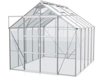 STEKLEN RASTLINJAK VITAVIA URAN 8300 ESG 3 MM ALUMINIJ 246X257X321