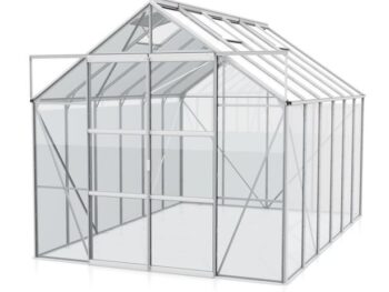 STEKLEN RASTLINJAK VITAVIA URAN 9900 ESG 3 MM ALUMINIJ 246X257X383