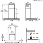 STENSKA KUHINJSKA NAPA AEG GB87D91CB – dodatni pogled 3