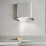 STENSKA KUHINJSKA NAPA CIARKO DESIGN SIMPLE, SREBRNA – dodatni pogled 1