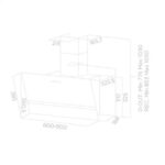 STENSKA KUHINJSKA NAPA TURBOAIR KELIA BL/A/60 – bla60