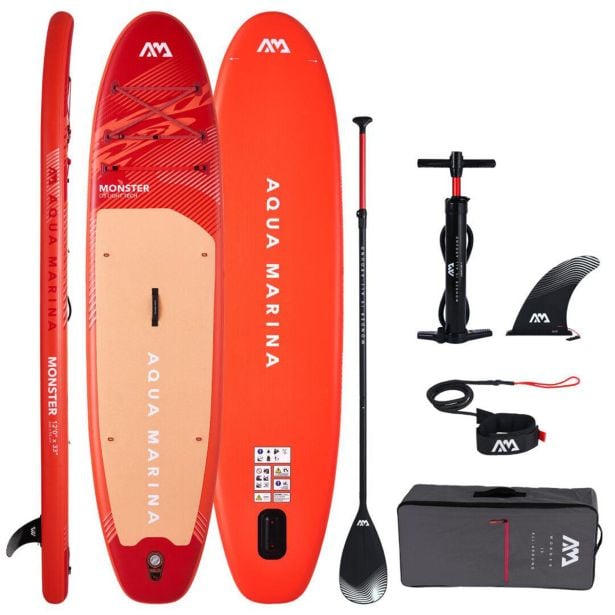SUP AQUA MARINA MONSTER ISUP 366X84X15CM ORANŽNA, 2026