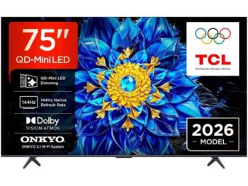TELEVIZOR TCL QD-MINI LED TV 75P8L