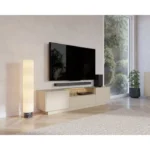 TV regal HAKO 176 je eleganten in sodoben. Izdelan je iz kakovostne laminirane iverne plošče debeline 16 mm, ki zagotavlja trpežnost in dolgo življenjsko