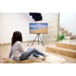 TV STOJALO, PROSTOSTOJEČE STOJALO, NASTAVLJIVA VIŠINA, 191 CM (75") DO 40 KG – HAMA – prostostojece visina
