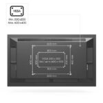 TV STOJALO, PROSTOSTOJEČE STOJALO, NASTAVLJIVA VIŠINA, 191 CM (75") DO 40 KG – HAMA – prostostojece visina
