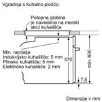 VGRADNA PEČICA BOSCH HBG539EB3 – pecica