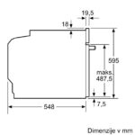 VGRADNA PEČICA BOSCH HBG7741W1 BELA – pecica