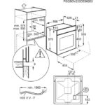 VGRADNA PEČICA EOF3H40BX – ELECTROLUX – pecica