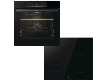 VGRADNA PEČICA + PLOŠČA GORENJE BLACK INDUCTION SET 2