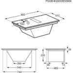 VGRADNA PLOŠČA Z NAPO ELECTROLUX ECC83443CZ – plosca