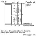 VGRADNI HLADILNIK Z ZAMRZOVALNIKOM BOSCH KIS87AFEO – dodatni pogled 5