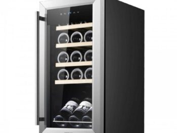 VINSKA VITRINA CECOTEC BOLERO GRANDSOMMELIER 1550 INOX COMPRESSOR