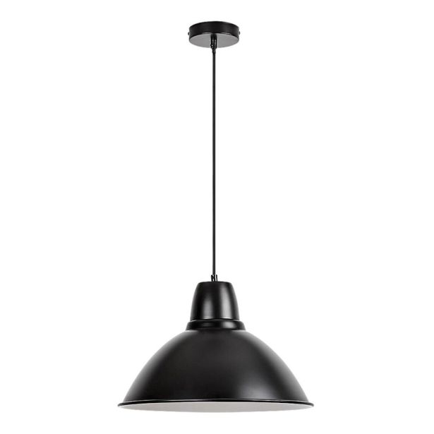 VISEČA SVETILKA RABALUX WILBOUR E24 60W D36 ČRNA