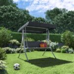 VRTNA GUGALNICA GUGALNA KLOP SIVA 202X118X157.5CM – dodatni pogled 1