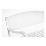 Vrtna klop LIZETTE bela je narejena iz jekla z mat končno oblogo. Material: - Jeklo Barva: - Bela Dimenzije: širina: 123cm globina: 55cm višina: 84cm