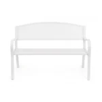 Vrtna klop LIZETTE bela je narejena iz jekla z mat končno oblogo. Material: - Jeklo Barva: - Bela Dimenzije: širina: 123cm globina: 55cm višina: 84cm