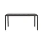 Vrtna miza HILDE 150X80 antracit je narejena iz prašno barvanega aluminija. Material: - Aluminij Barve: - Antracit Dimenzije: širina: 150 cm globina: 80 cm