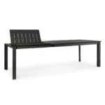 Vrtna miza KONNOR 160-240X100, v antracit barvi. Je raztegljiva iz 160 cm na 240 cm. Okvir mize je iz aluminija, ki je prašno barvan. Barva: antracit
