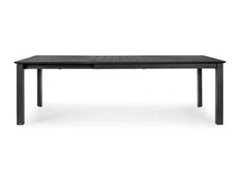 Vrtna miza KONNOR 160-240X100, v antracit barvi. Je raztegljiva iz 160 cm na 240 cm. Okvir mize je iz aluminija, ki je prašno barvan. Barva: antracit