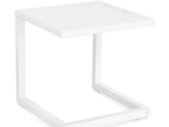 Vrtna mizica HILDE 40x40 bela je narejena iz aluminija in je prašno barvana (poliester). Material: - Aluminij Barva: - Bela Dimenzije: - Širina: 40 cm -