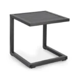 Vrtna klubska mizica HILDE 40 x 40 antracit je narejena iz aluminija in je prašno barvana (poliester). Material: - Aluminij Barva: - Antracit Dimenzije: -