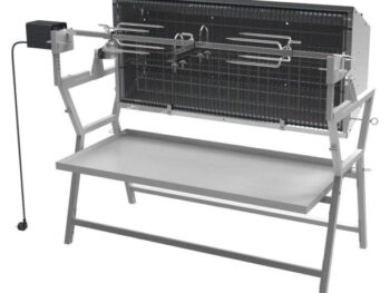 ŽAR NA OGLJE CATTARA PIGLET 138 X 96 X 62 CM Z 230 V MOTORJEM