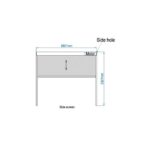ZIP SCREEN 286 CM MS VISCOM ZA PERGOLO 286 X 286 CM. – dodatni pogled 2