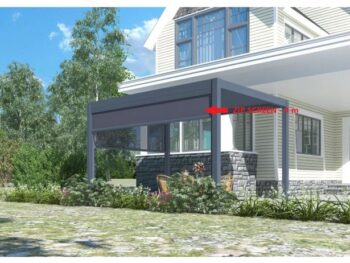 ZIP SCREEN 400 CM MS VISCOM ZA PERGOLO 400X286 CM