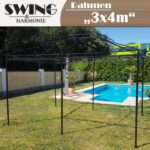 Ogrodje za paviljon Minzo 3 × 4 m – Swing&Harmonie