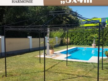 Ogrodje za paviljon Minzo 3 × 4 m – Swing&Harmonie
