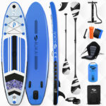 2-v-1 napihljiva SUP deska AUKAI Pro 320 cm
