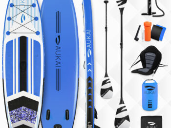 2-v-1 napihljiva SUP deska AUKAI Pro 320 cm