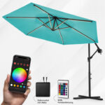 RGB LED senčnik 350 cm – Swing&Harmonie
