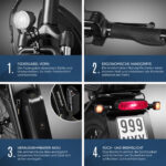 Električni skiro Viron XI-1500 MaxRange 45 km/h z ABE, dodatni pogled 3