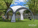 Vrtni paviljon DomeShelter 450 cm z LED osvetlitvijo – Swing&Harmonie, dodatni pogled 5