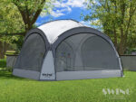 Vrtni paviljon DomeShelter 450 cm z LED osvetlitvijo – Swing&Harmonie, dodatni pogled 8