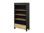Garderobna omara + regal KIM z osvetlitvijo set 2 lahko uporabljate v vsakem prostoru, kjer potrebujete dodatno eleganco in urejenost. Ima stabilne črne