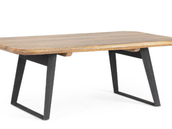 Klubska mizica NASHIK 118X70, je narejena iz mangovega lesa ter nogic iz jekla. Material: Mangov les Jeklo Dimenzije: širina: 118cm globina: 70cm višina: