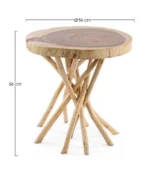 Klubska miza SOLIDAD 56X56 - slika 2