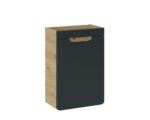 Kopalni&scaron;ki blok BUBA DARK 2 40 je odlične kvalitete, narejen iz kakovostnih materialov. Vsebuje omaro z ogledalom, umivalnik, omarico pod umivalnikom,