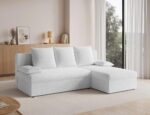 Kotna sedežna garnitura GINA LUX je kotna sedežna garnitura izjemne kvalitete po ugodni ceni. Sedežna ima tudi pomožno ležišče ter predal za